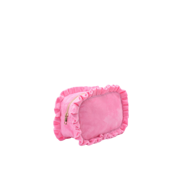 Luxury Personalised Ruffle Pouch – Small