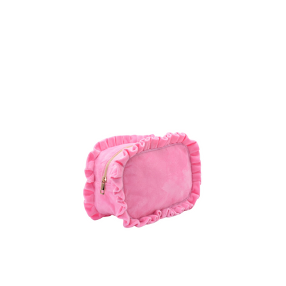 Luxury Personalised Ruffle Pouch – Small