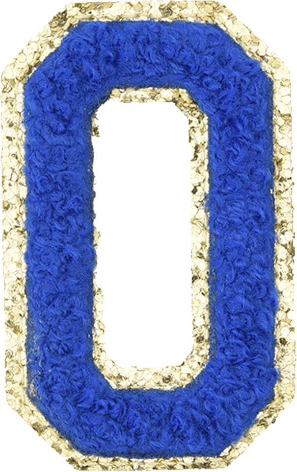 Royal Blue Letter - The Happy Tribe