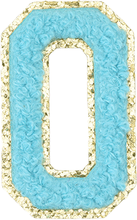 Turquoise Letter - The Happy Tribe