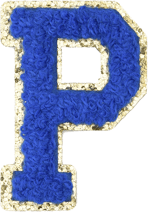 Royal Blue Letter