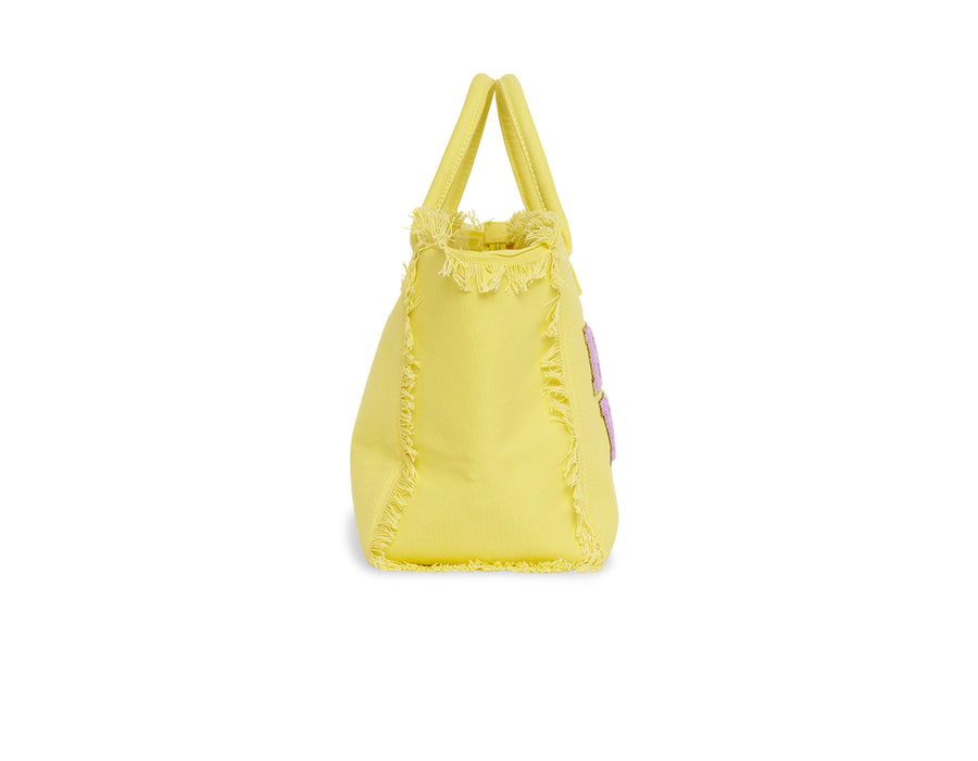 Yellow St Bart’s Tote - “Beach Vibes”