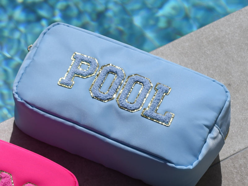 Baby Blue Medium Pouch - 