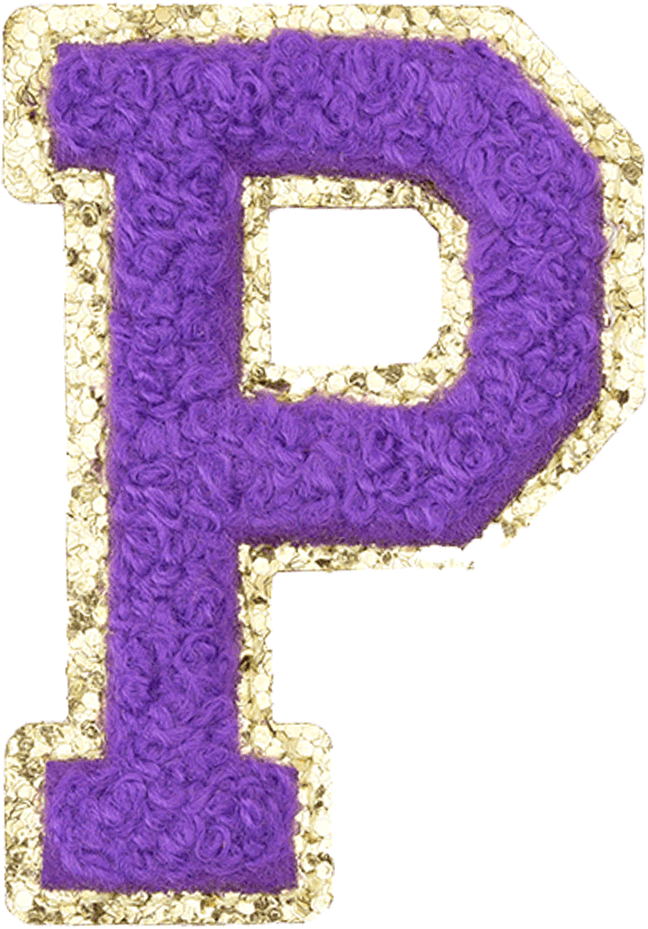 Purple Letter - The Happy Tribe