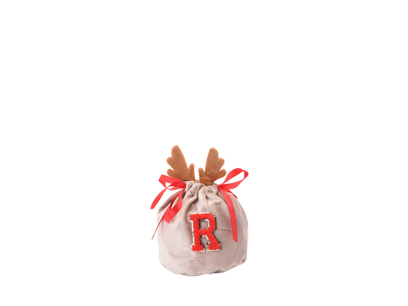 Personalised Christmas Mini Reindeer Pouch