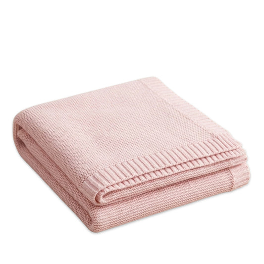 Personalised Knitted Baby Blanket
