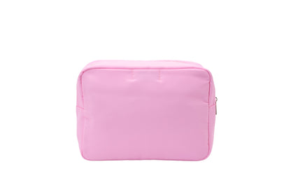 Baby Pink Large Pouch - "Vacay" - The Happy Tribe