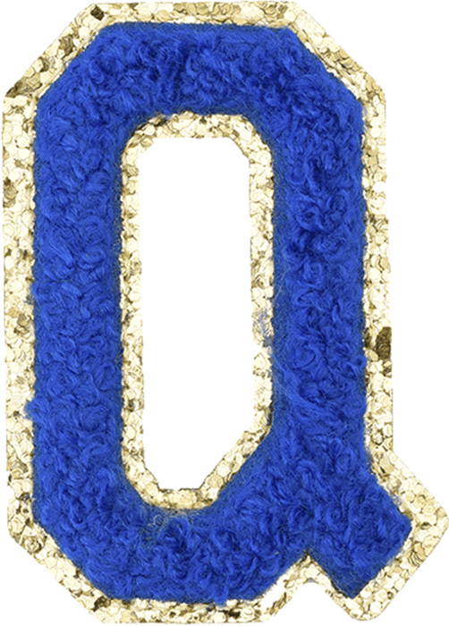 Royal Blue Letter