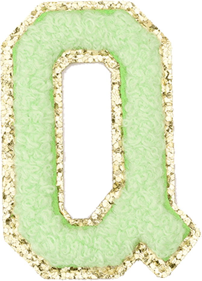 Neon Green Letter - The Happy Tribe