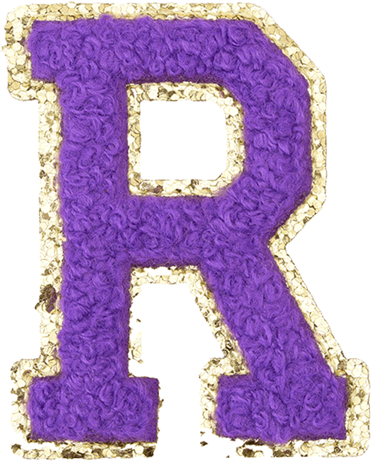 Purple Letter - The Happy Tribe