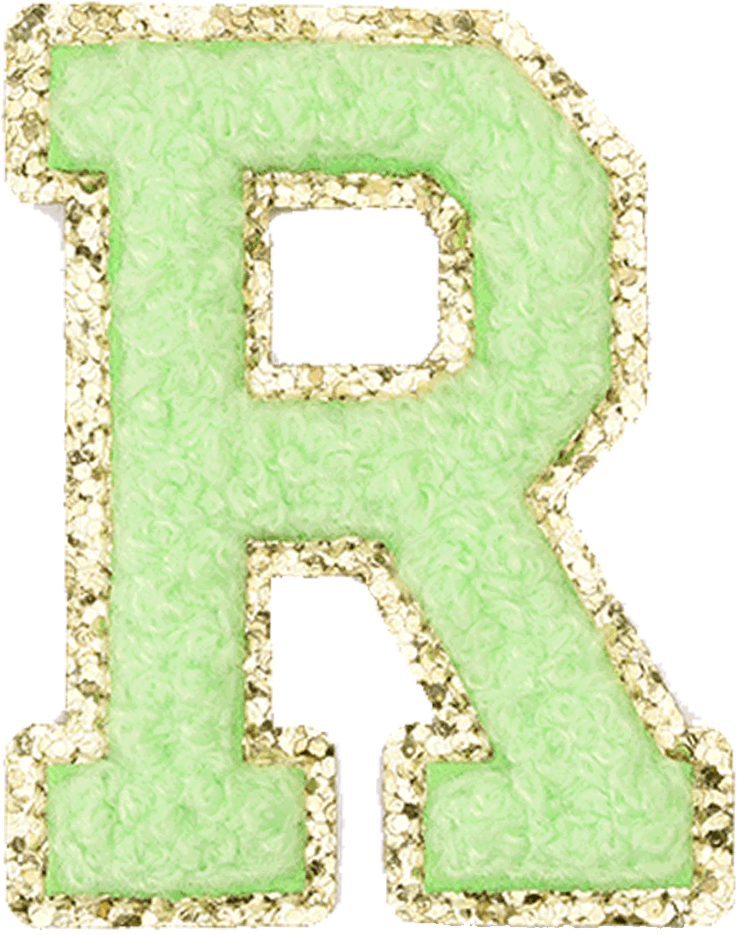Neon Green Letter - The Happy Tribe