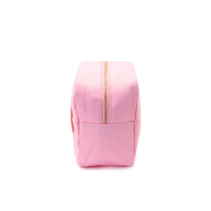 "Dolls" Large Pouch,  Baby Pink