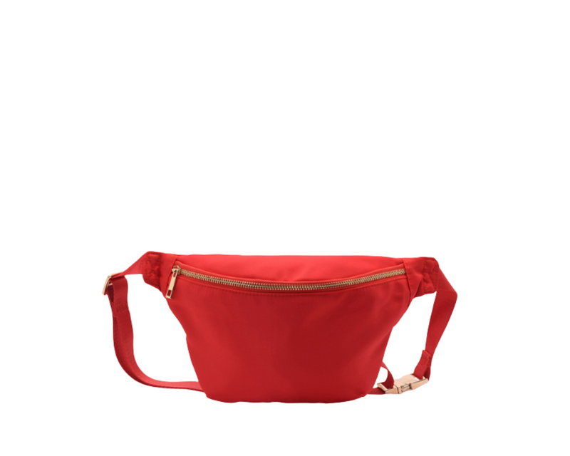 Red Personalised  Bum Bag - Large