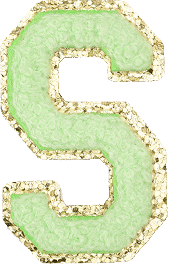Neon Green Letter - The Happy Tribe