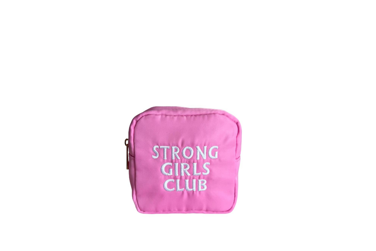 Extra Small Pouch - "Strong Girls Club"