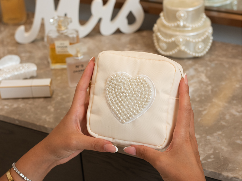 Cream Extra Small Pouch - 