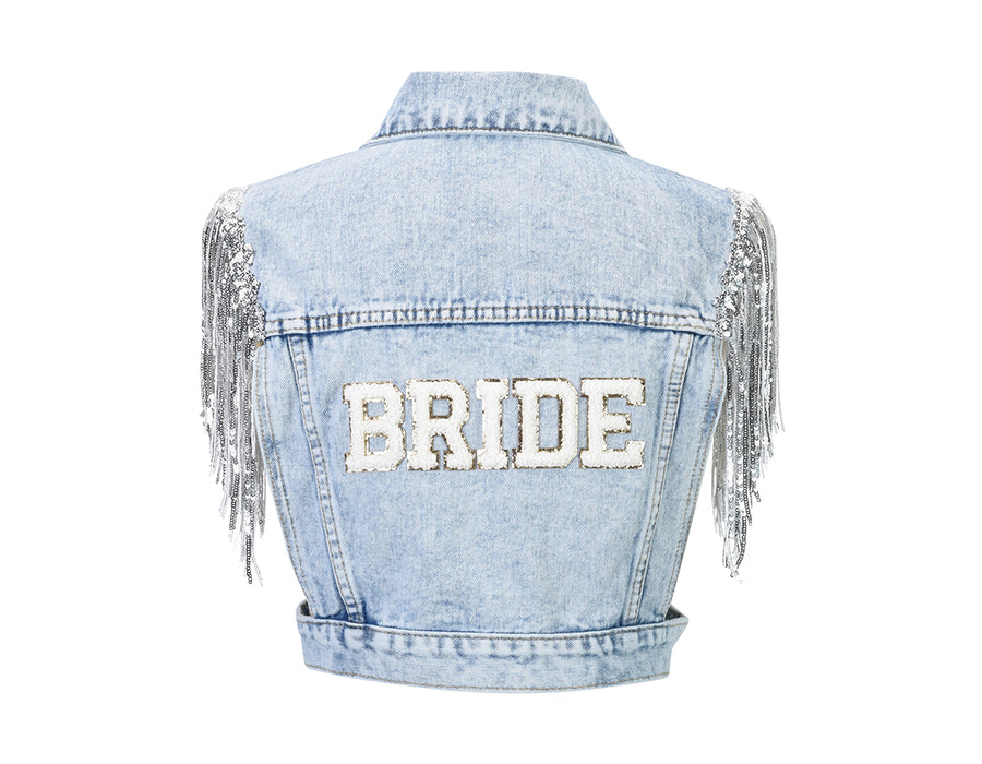 Bridal Denim Waistcoat