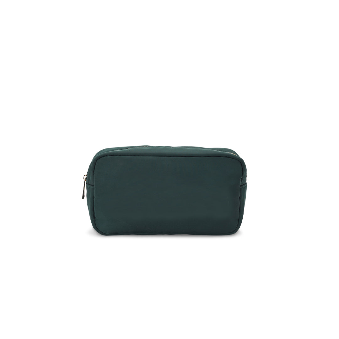 Bottle Green Medium Pouch - "GOLF" - The Happy Tribe