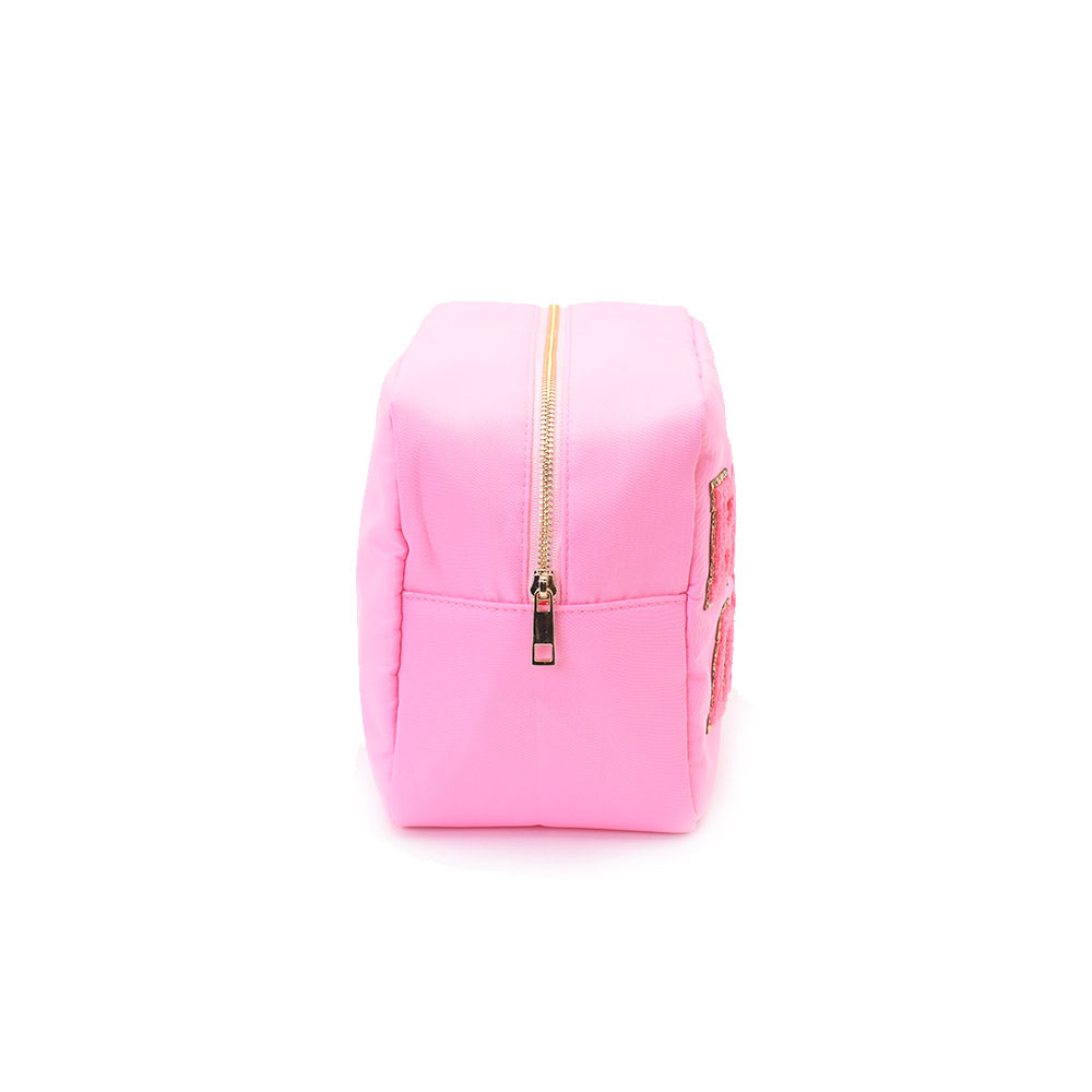 Candy Pink Large Pouch - "Barbie Dolls" - The Happy Tribe