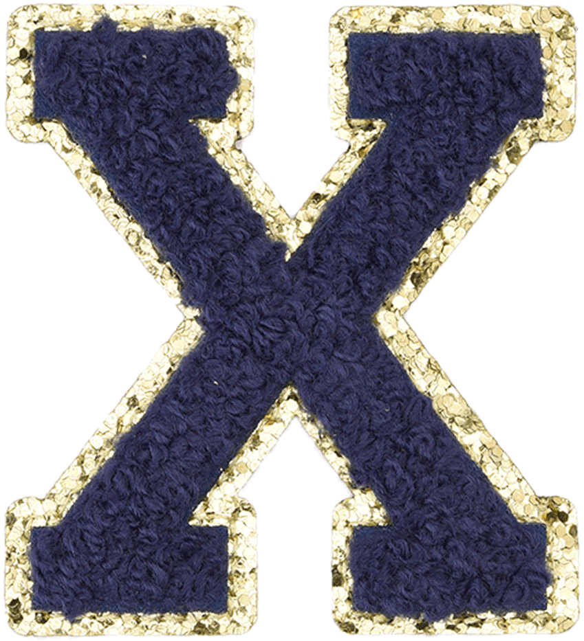 Navy Blue Letter - The Happy Tribe