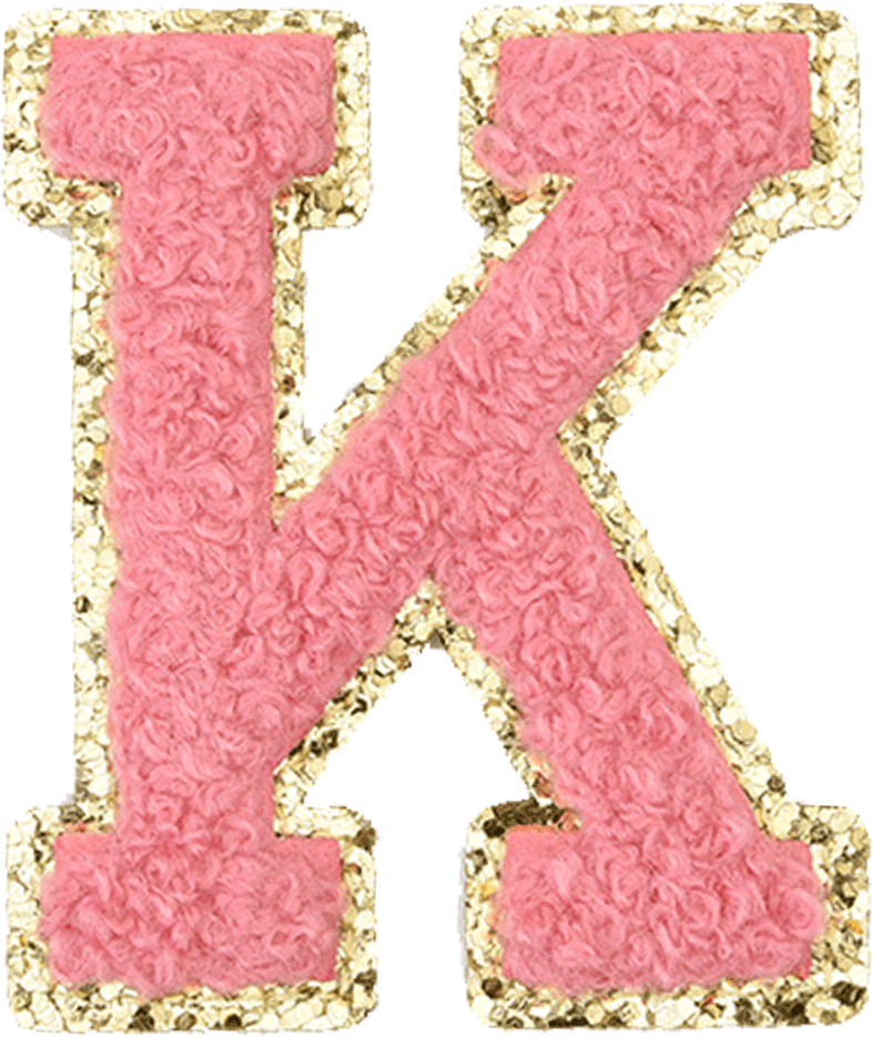Rose Pink Letter - The Happy Tribe
