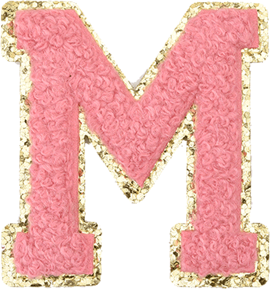 Rose Pink Letter - The Happy Tribe