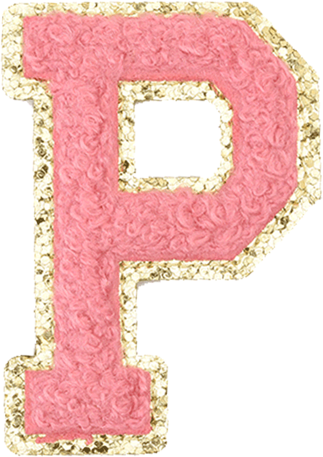 Rose Pink Letter - The Happy Tribe