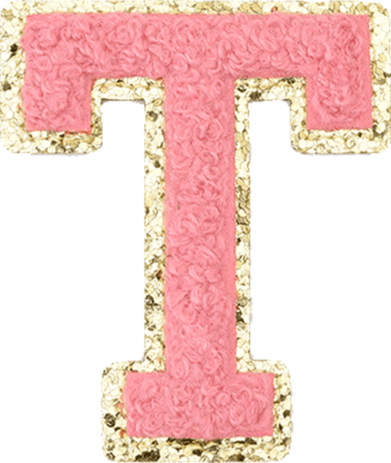 Rose Pink Letter - The Happy Tribe