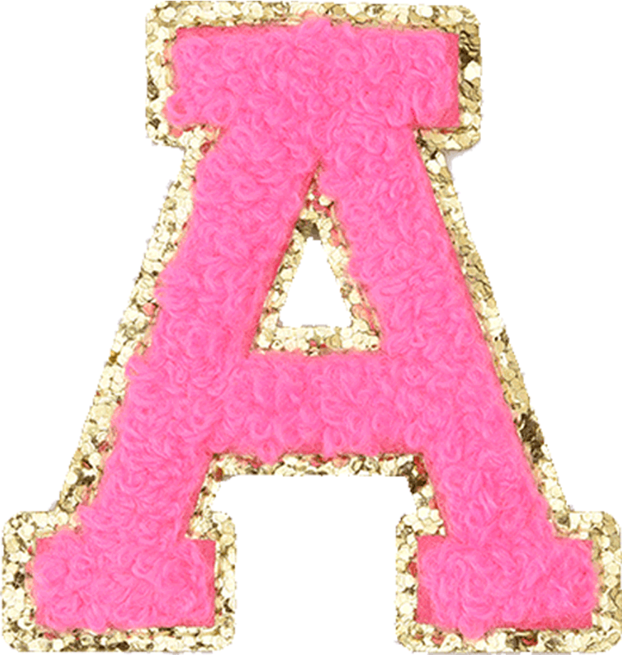Neon Pink Letter - The Happy Tribe