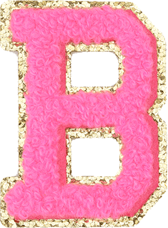 Neon Pink Letter - The Happy Tribe