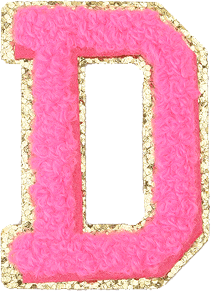 Neon Pink Letter - The Happy Tribe