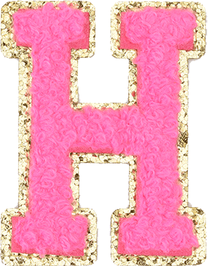 Neon Pink Letter - The Happy Tribe