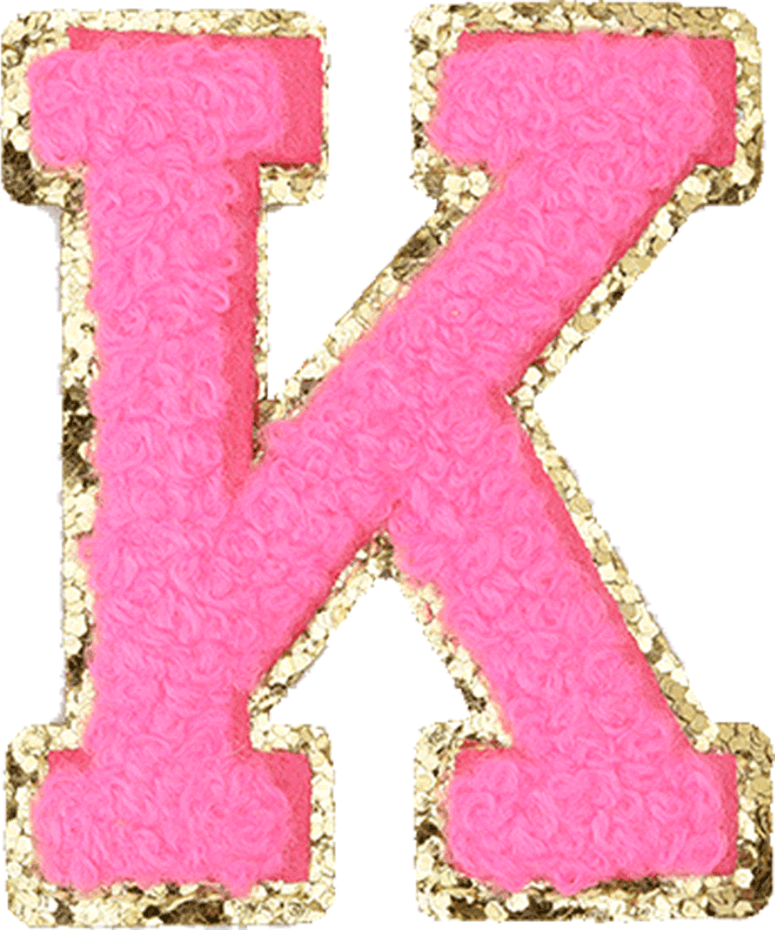 Neon Pink Letter - The Happy Tribe