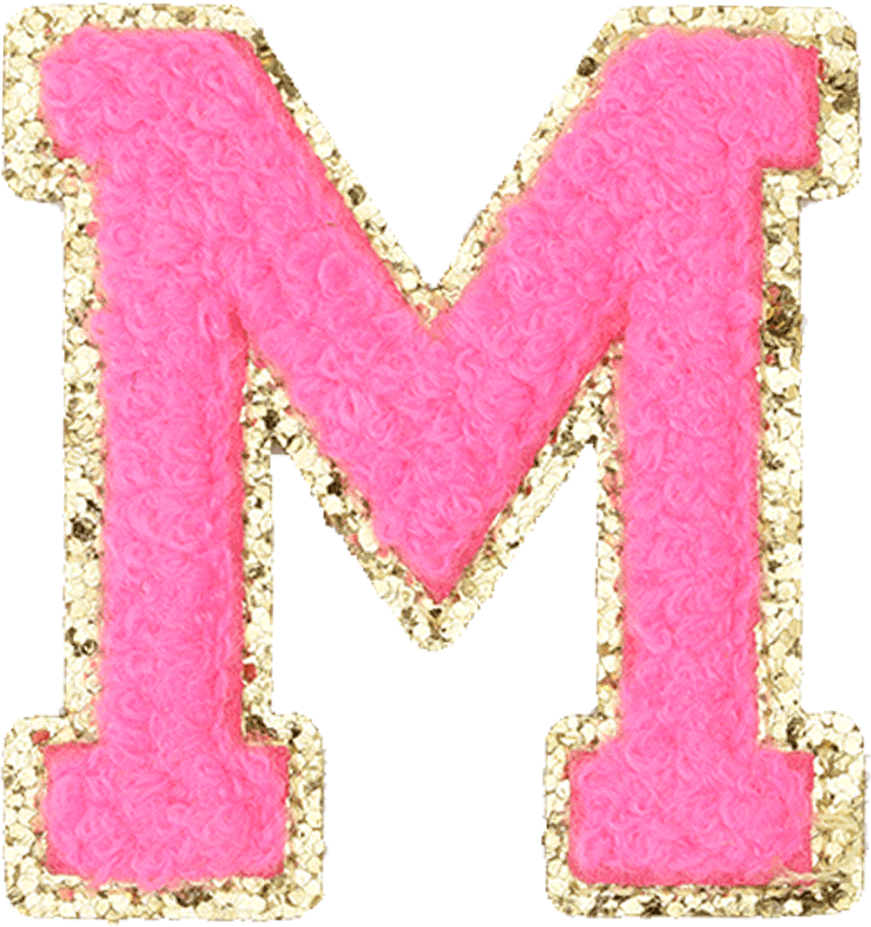 Neon Pink Letter - The Happy Tribe