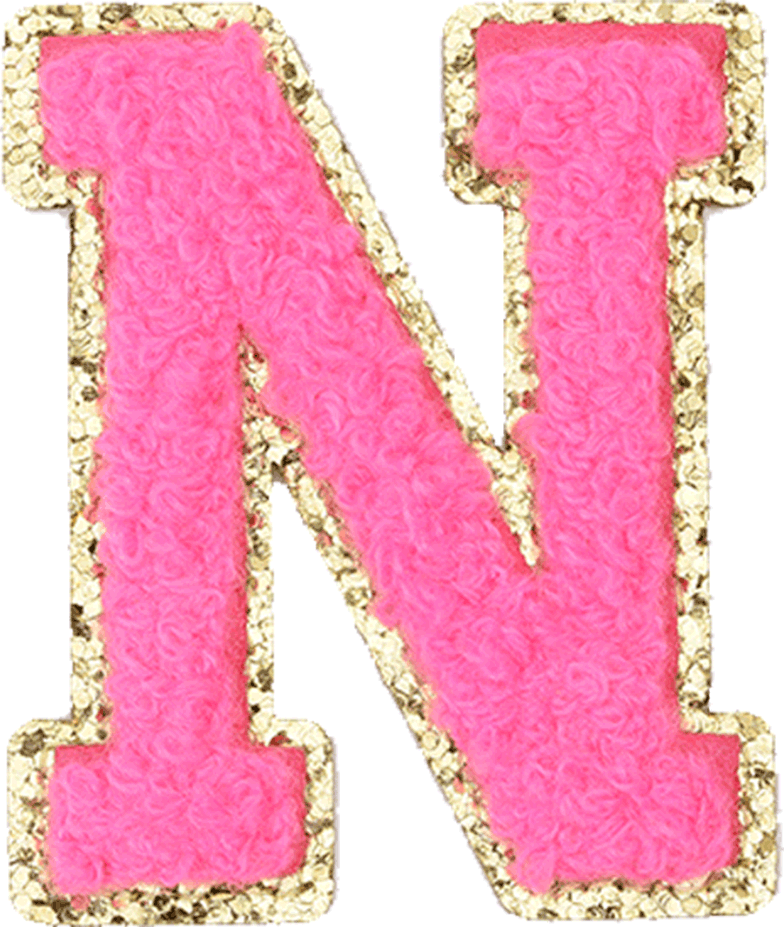 Neon Pink Letter - The Happy Tribe