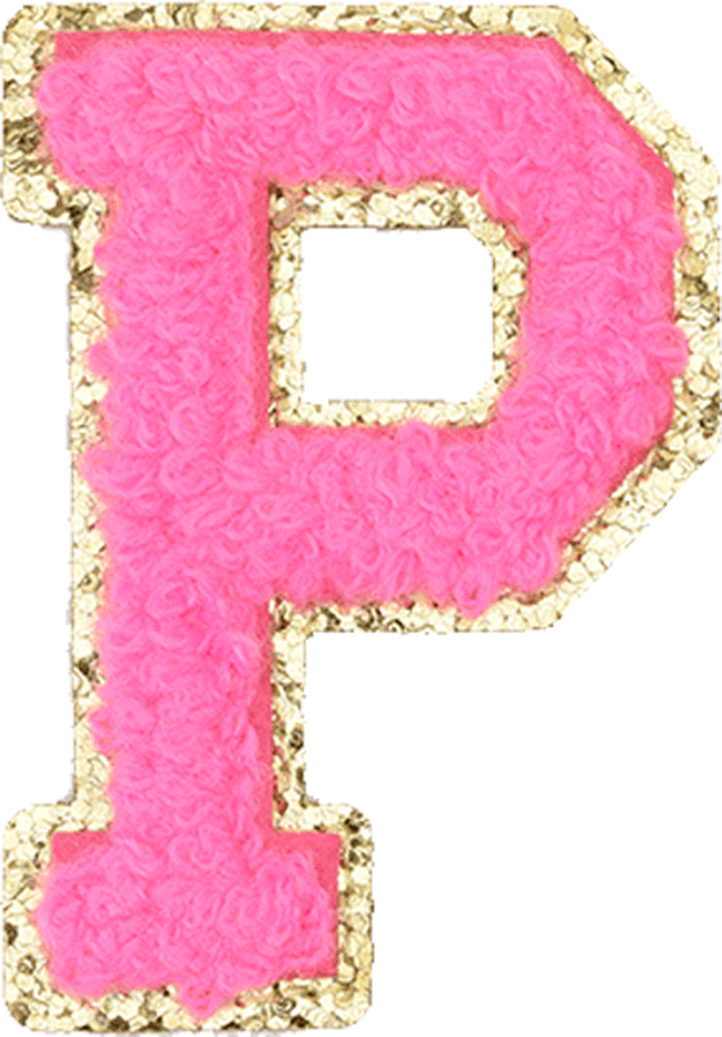 Neon Pink Letter - The Happy Tribe