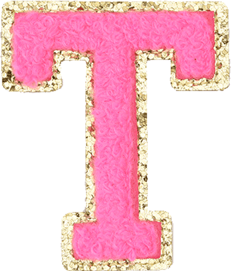 Neon Pink Letter - The Happy Tribe