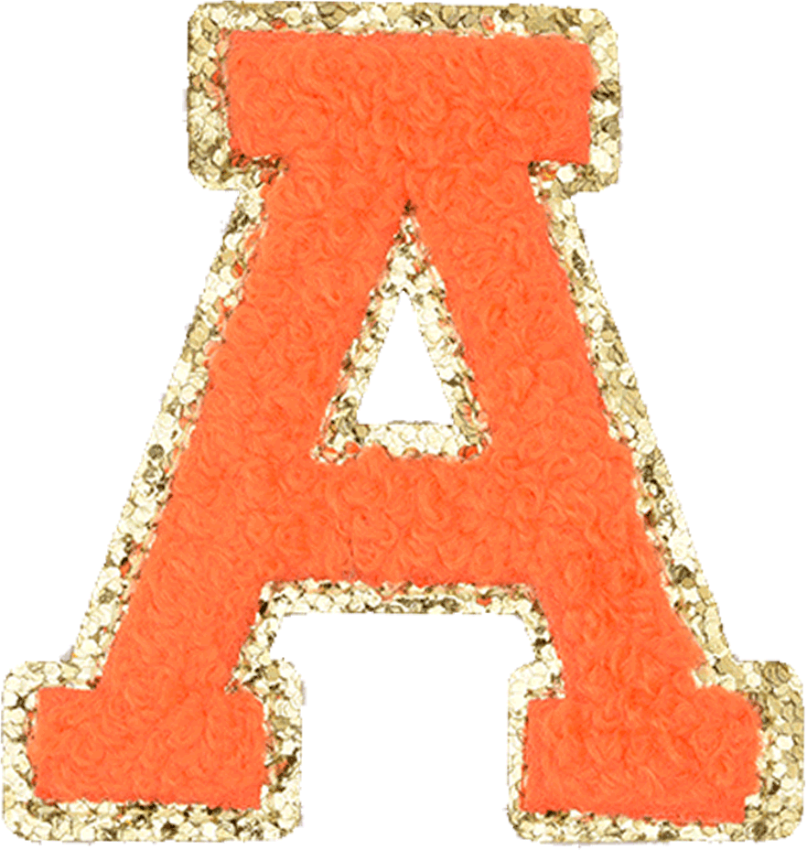 Orange Letter - The Happy Tribe