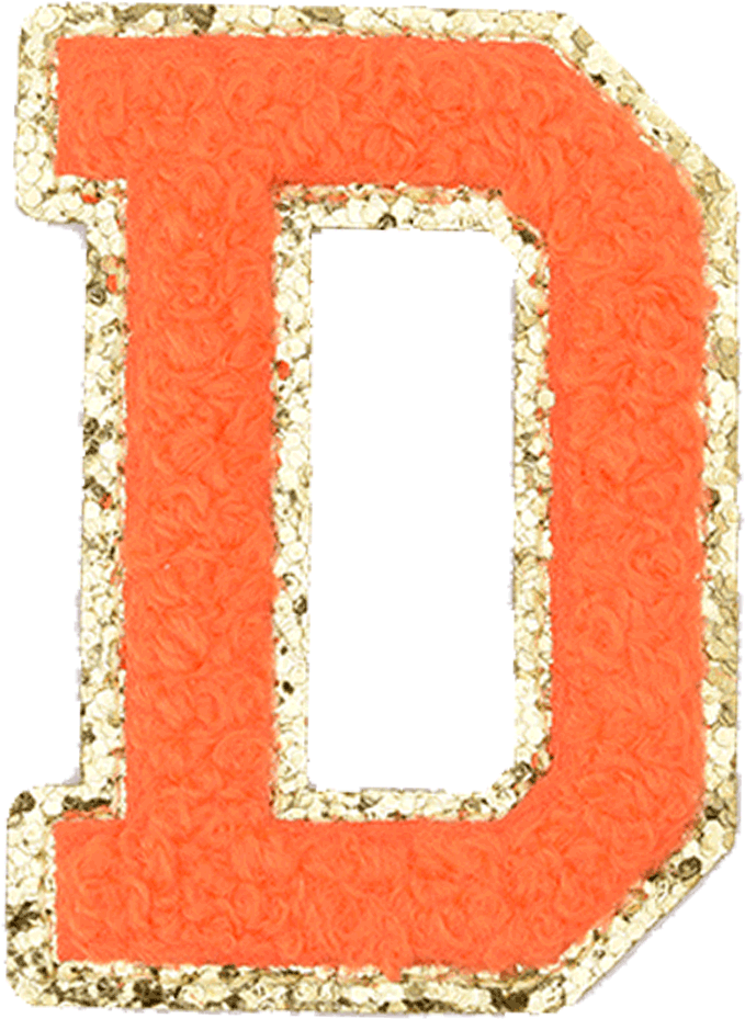 Orange Letter - The Happy Tribe