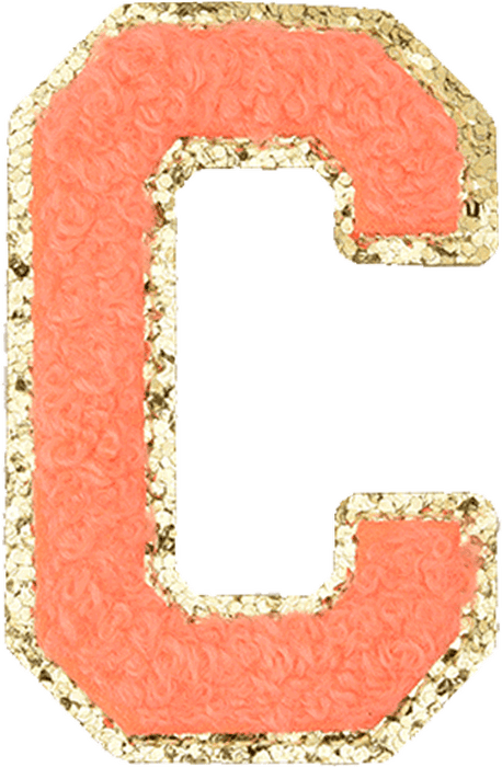 Pastel Orange Letter