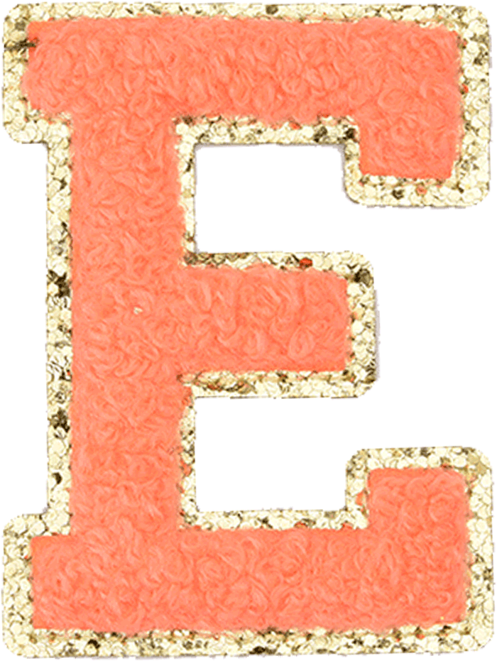 Pastel Orange Letter - The Happy Tribe