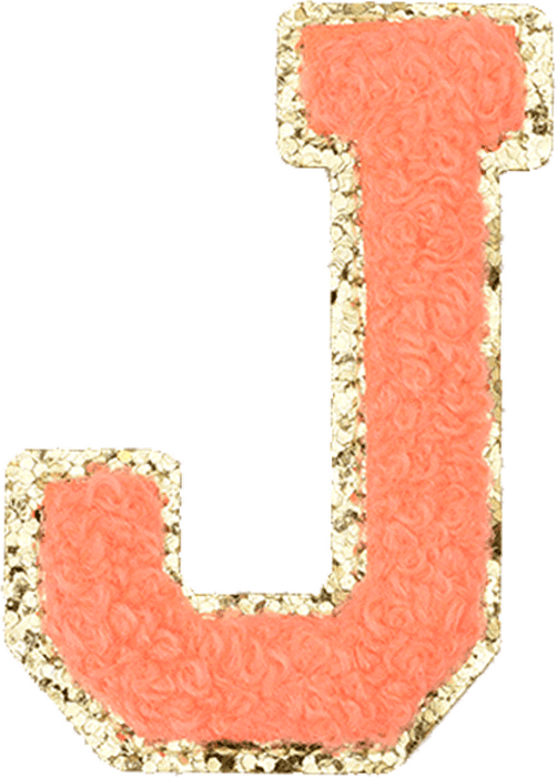 Pastel Orange Letter