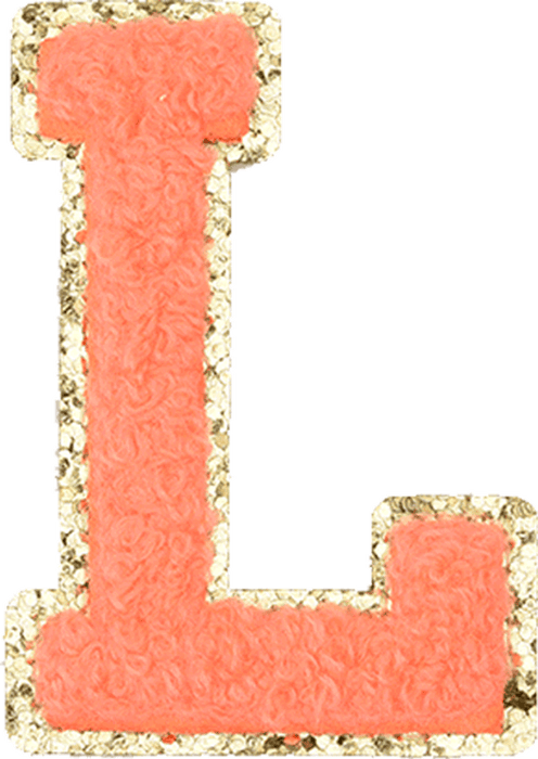 Pastel Orange Letter