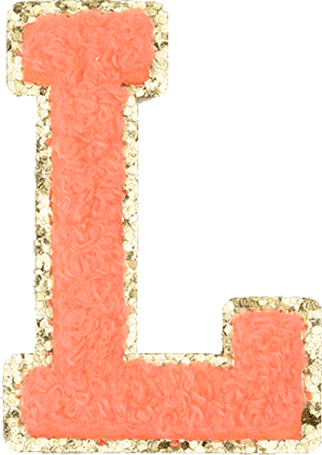 Pastel Orange Letter - The Happy Tribe