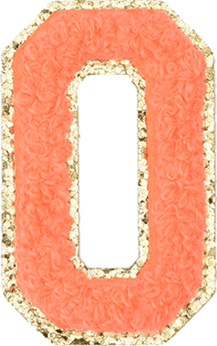 Pastel Orange Letter