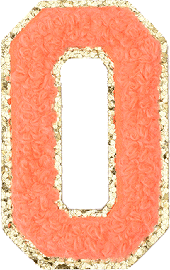 Pastel Orange Letter - The Happy Tribe