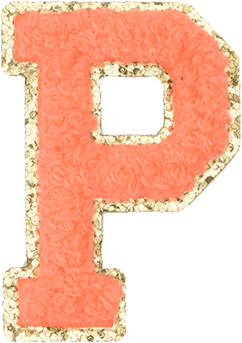 Pastel Orange Letter