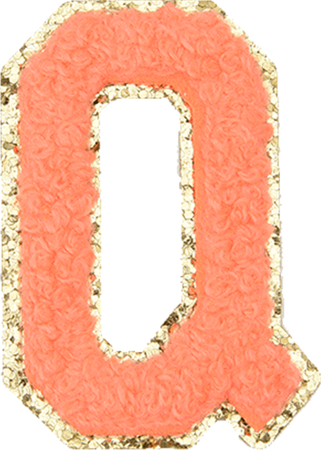 Pastel Orange Letter - The Happy Tribe