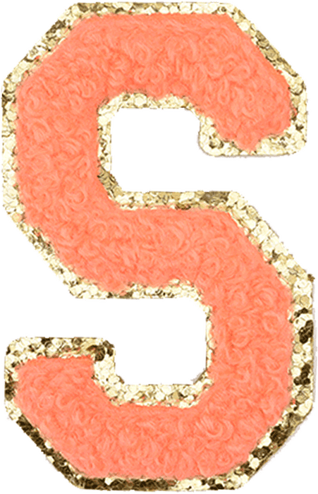 Pastel Orange Letter