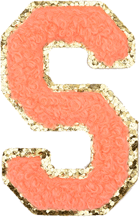 Pastel Orange Letter - The Happy Tribe